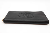 Chanel Cc Timeless Caviar Zip Around Wallet Eb0826lxzde