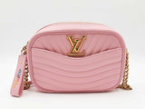 Louis Vuitton New Wave Camera Bag In Pink Quilted Leather Fw0626wrzdu