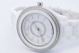 Christian Dior Viii Ceramic 33mm Quartz Mop Dial & Diamond Bezel Eb0326lxxzdu