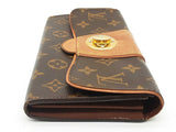 Louis Vuitton Portefeuille Boetie Brown Monogram Turn Lock Wallet Do0626rxde