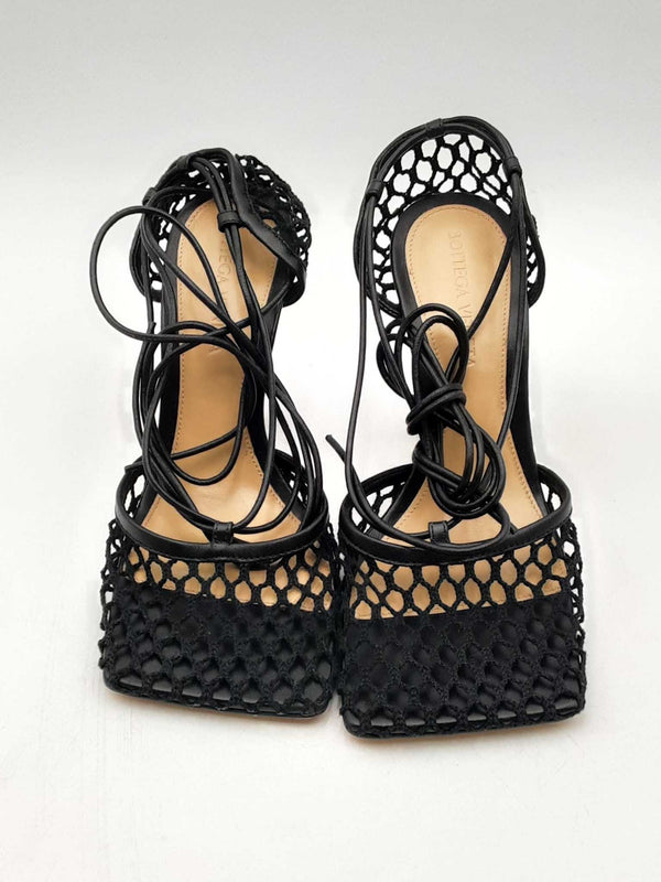 Bottega Veneta Stretch Lace- Up Sandals Size 35 Eb1224oorsa