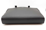 Yves Saint Laurent Black Leather Duffle Breifcase Eb0526ixzde