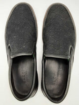 Gucci 212225 Black Monogram Gg Canvas Slip On Shoes Size Uk 9.5 Mens Do1024ixde