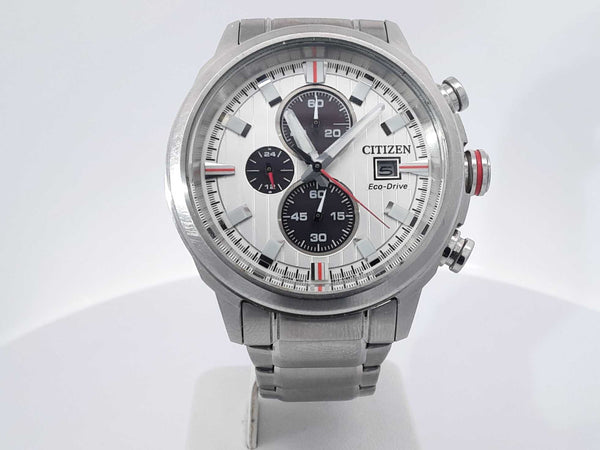 Citizen Eco-drive Chronograph Stainless Steel Watch Aa1025lzxsa