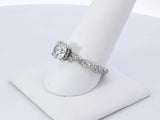 1.93 Cttw Diamond & 14k White Gold Engagement Ring 4.0 Gram Sz 8.75 Fw1124lixzdu