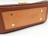 Louis Vuitton Eden Mm Bag In Monogram Coated Canvas & Camel Leather Fw0926rzxdu