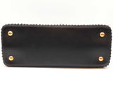Louis Vuitton Capucine Black Tweed Patent Leather Handbag Do0625ooxzde
