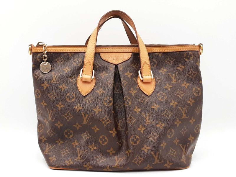 Louis Vuitton Palermo Pm Tote Bag In Monogram Coated Canvas Fw0425eordu