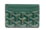 Goyard Green Goyardine Saint Sulpice Card Holder Eb0626lrxde