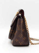 Louis Vuitton Passy Chain Shoulder Bag In Monogram Coated Canvas Fw0825erxdu