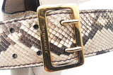Burberry Hemsley Leather Crossbody Bag With Snakeprint Strap Eb0226lrxsa