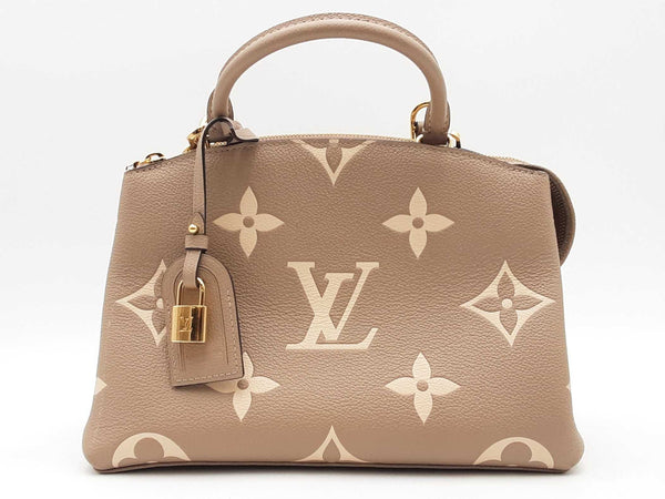 Louis Vuitton M58916 Petit Palais Beige Handbag Aa0725lrzxsa