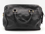 Louis Vuitton Speedy Bandouliere 30 Blue Handbag Aa0926czxsa