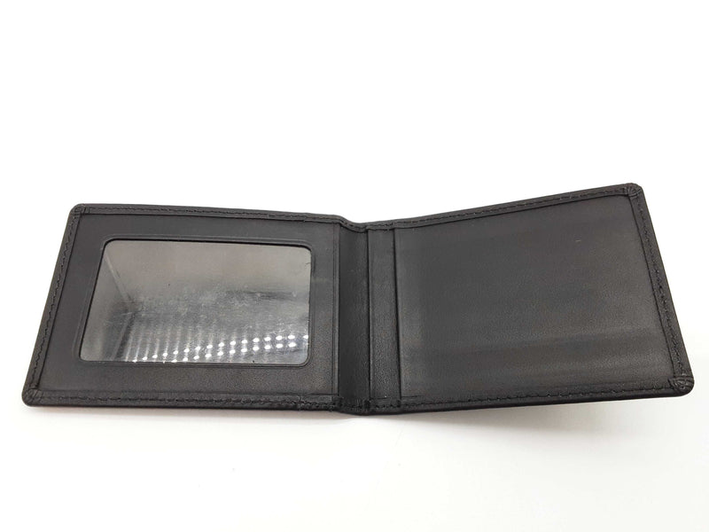 Mcm Black Visetos Coated Canvas Bifold Wallet Do0925ixde