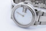 Gucci 101l Mother Of Pearl Dial 28mm Quartz Stainless Steel Watch Aa0226wxzsa