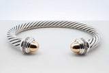 David Yurman Classic Cable Bracelet In Sterling 44.5 Grams 7 Inch Fw1025rxzdu