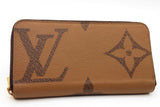 Louis Vuitton Giant Reverse Monogram Zippy Wallet Eb0726rxzde