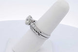 2.32cttw Diamond Ring In 10k White Gold Ring 5.1 Grams Size 6.5 Eb0826lxxzde