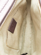 Gucci Soho Purple Metallic Leather Chain Crossbody Eb0126oxzsa