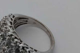 2.3cttw Diamond Ring In 10k White Gold 6.1 Grams Size 7 Eb0926ixzsa