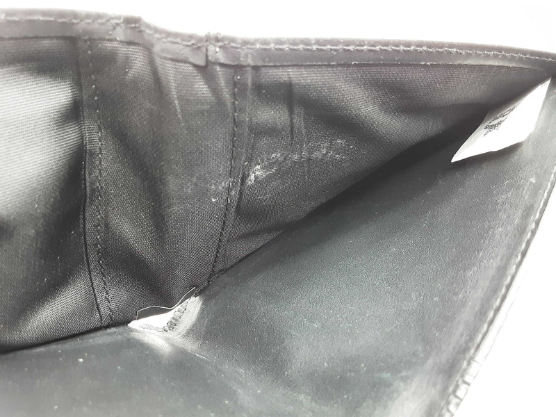 Mcm Black Visetos Coated Canvas Bifold Wallet Do0925oxde