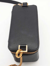Valentino Garavani Vlogo Black Leather Vanity Case Eb1025oxzde