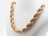 10k Yellow Gold 58.4 Grams Rope Chain 20 In Aa0326osxzsa