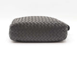 Bottega Veneta Crossbody Bag In Grey Intrecciato Nappa Leather Fw0926wxzdu