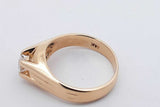 0.15ctw Diamond 14k Yellow Gold Ring 4.9 Grams Size 7 Eb0526rxzsa
