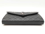 Yves Saint Laurent Caviar Envelope Black Bag Sd0526crzdu