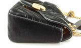 Gucci Black Velvet Marmont Matelasse Shoulder Bag Eb0524pxzdu