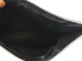 Off White "For Belongings" Pouch In Black Leather Fw1125rxde