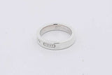 Tiffany & Co. 1837 Sterling Silver Band Ring 3.6 Grams Size 4 Eb0326lxzsa