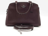 Coach Mini Lillie Carryall Satchel Red Handbag Aa0726wrsa