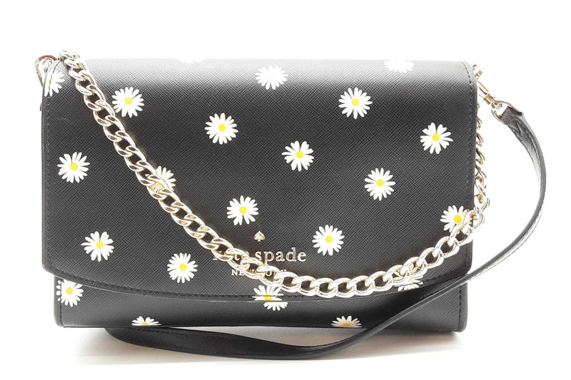 Kate Spade Black & White Scattered Daisies Carson Handbag Lh112024ixde