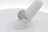 2.3cttw Diamond Ring In 10k White Gold 6.1 Grams Size 7 Eb0926ixzsa
