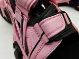 Balenciaga 617543 Track Pink Black Strap Sandals Size Eu 39/ Us 9 Do0225lxzde