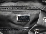 Prada Re-nylon & Saffiano Leather Backpack In Black Fw0226exzdu