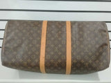 Louis Vuitton Keepall 55 Brown Duffle Mk0826elzmia
