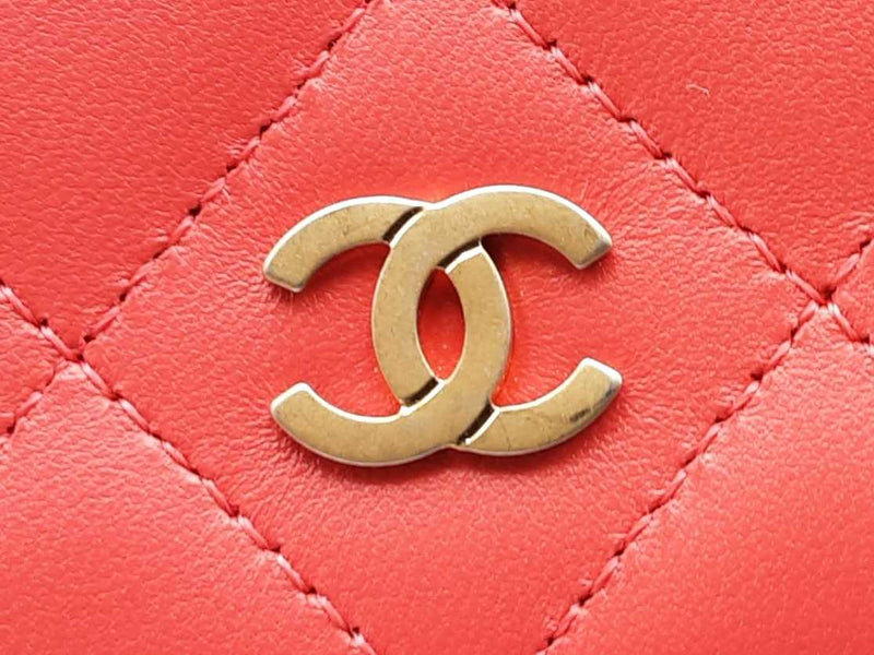 Chanel Quilted Lambskin Wallet On Chain Eb0824lixzsa