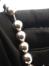 Tiffany & Co. Hardwear Ball Bracelet In Sterling Silver 19.3 Grams 8 Inch Fw1026lordu