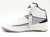 Nike Air Jordan 2 Retro Dr8884-102 White Shoes Size 9 Aa0926crsa