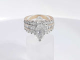1.59 Cttw Diamond 14k Yellow Gold Ring 6.4 Grams Size 6.5 Aa0625erzsa