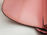 Gucci 602204 Horsebit 1955 Red Pink Leather Shoulder Bag Do1224llxzde