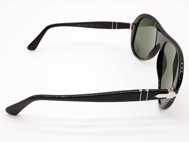 Persol 3260 S Black Frames Green Lens Sunglasses Do0425ixde