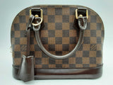 Louis Vuitton Alma Brown Damier Ebene Crossbody Bag Do1224pxzde