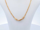 21k Yellow Gold Chain 18.3 Grams 24 Inch Aa0626oorxde