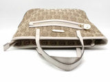 Michael Kors Cream Logo Tote Beige / Tan Handbag Aa0326ozsa