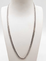 0.90 Platinum 39.5g Cuban Link Chain 20 In Do0924lixzde