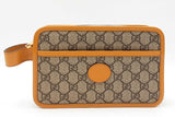 Gucci Gg Supreme Monogram Canvas Travel Pouch Eb0826oxzdu